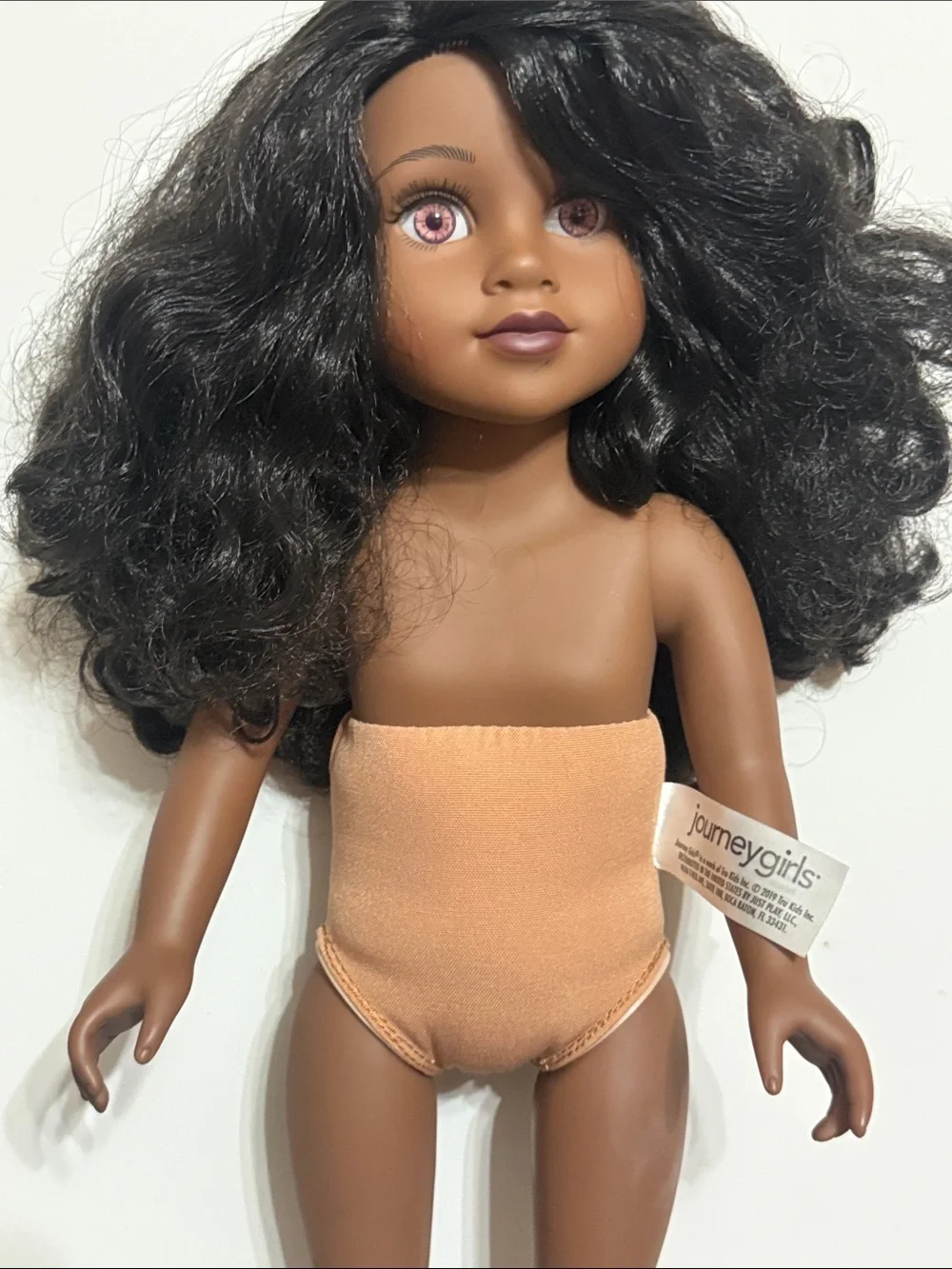 Journeygirls Doll in White Top & Blue Skirt